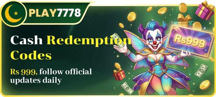 cash redemption codes